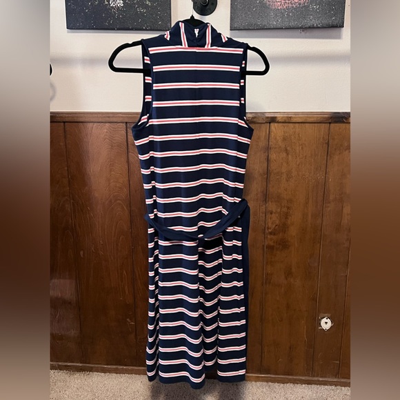 Lands end striped preppy jersey dress - Picture 2 of 4